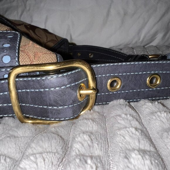 Coach Vintage Perforated Duffel Handbag - Limited Edition! - Picture 8 of 16